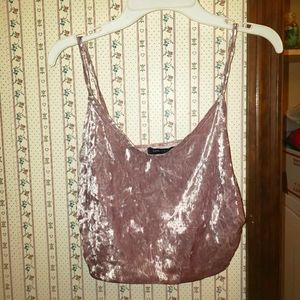 Crushed Velvet Cami